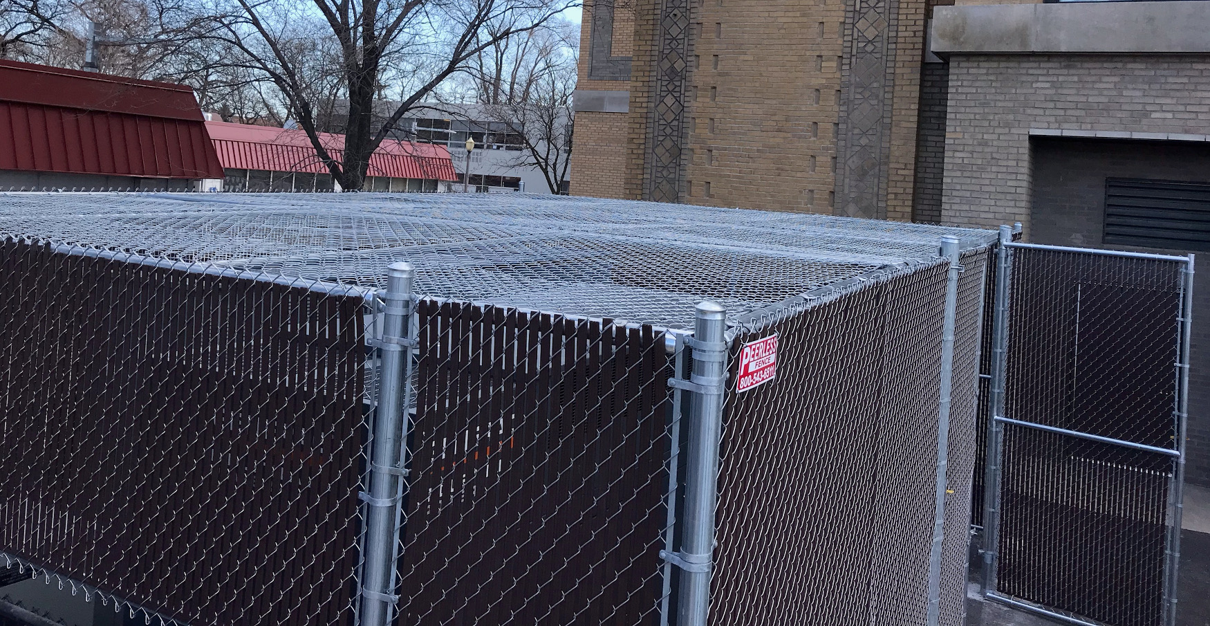 Commercial Chain Link Fencing Company Peerless Fence